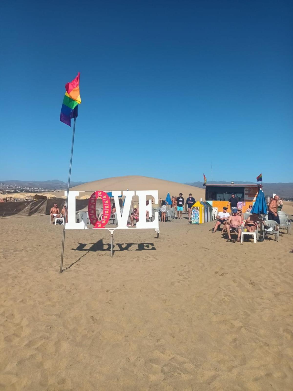 Juncos II Apartamento Playa del Inglés Eksteriør billede