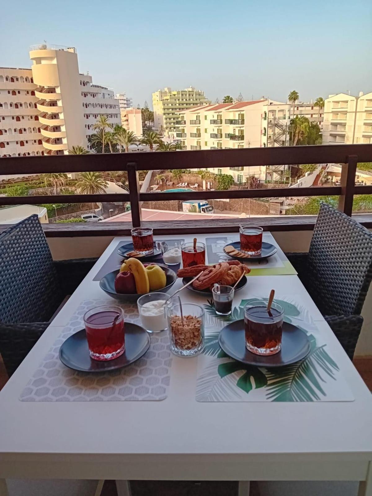 Juncos II Apartamento Playa del Inglés Eksteriør billede